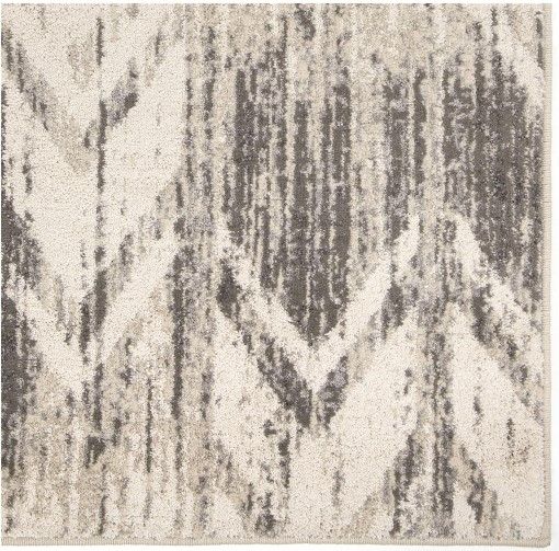 Orian Illusions Kenyon Natural 5'x8' Area Rug-1