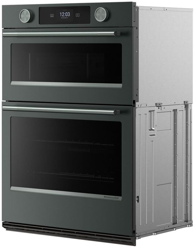 KitchenAid® 30" Juniper Smart Oven/Micro Combo Electric Wall Oven with Assisted Cook Cycles-2