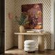 TOV Furniture Darcy Travertine Concrete Indoor/Outdoor Console Table-1