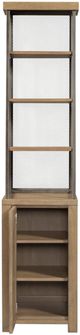 Hammary® Maya Natural Pecan Pier Cabinet Package-2
