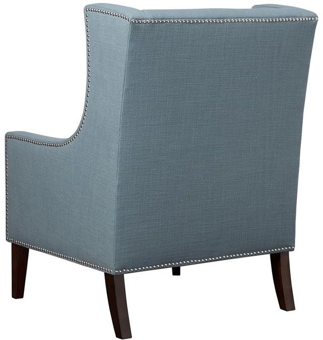 Olliix by Madison Park Blue Barton Wing Chair-1