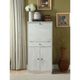 ACME Furniture Wiesta Antique White Wine Cabinet-1