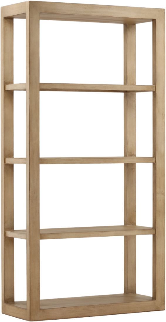 Dovetail Furniture Tarrow Light Warm Wash Bookcase-0