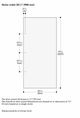 Gaggenau Vario Cooling Expressive Series 35.5" Dark Brushed Stainless Steel Door Panel with Handle-1