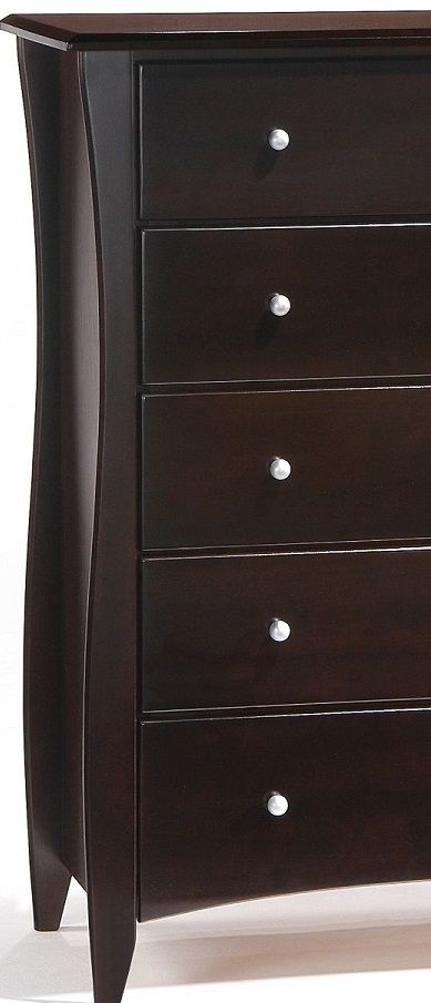 Night & Day Furniture™ Clove Cases Dark Chocolate Drawer Chest-1