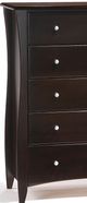Night & Day Furniture™ Clove Cases Dark Chocolate Drawer Chest-1