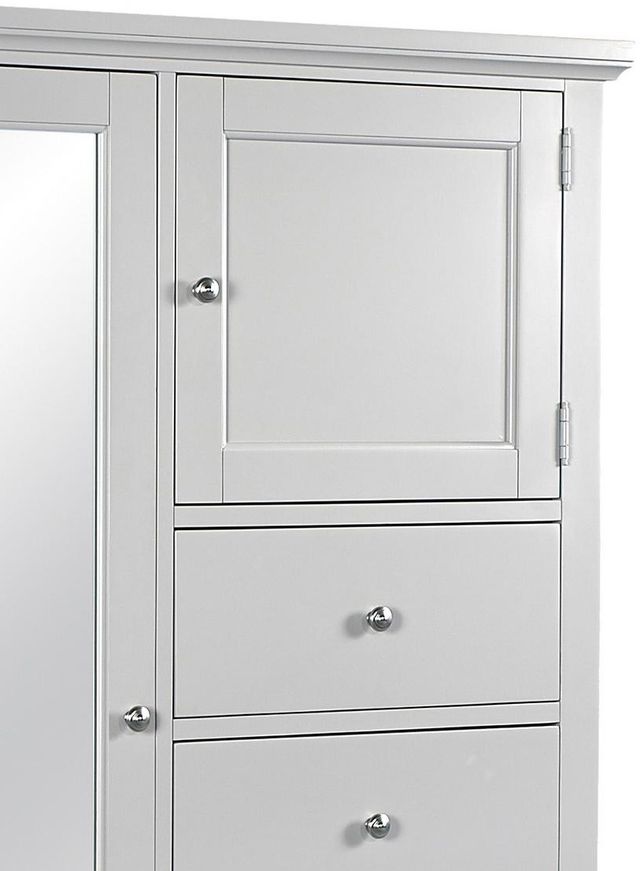 Aspenhome® Cambridge Light Gray Paint Chiffarobe-2