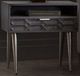 Diamond Sofa® Petra Nickel/Smoke Grey End Table-0