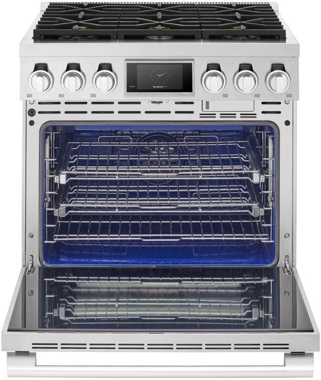 SKS 36" Stainless Steel Pro Style Dual Fuel Range-1
