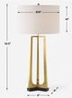 Uttermost® Crossroads Brass Table Lamp-2