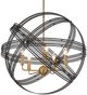 Uttermost® Spherical Dark Bronze Pendant-4