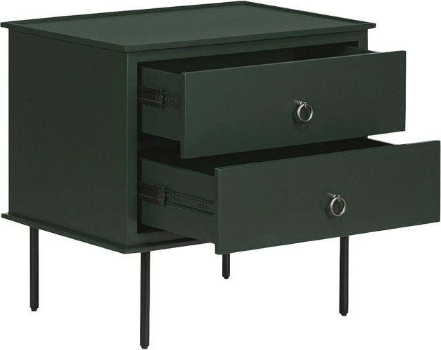 Moe's Home Collection Reagan Deep Green Nightstand-1