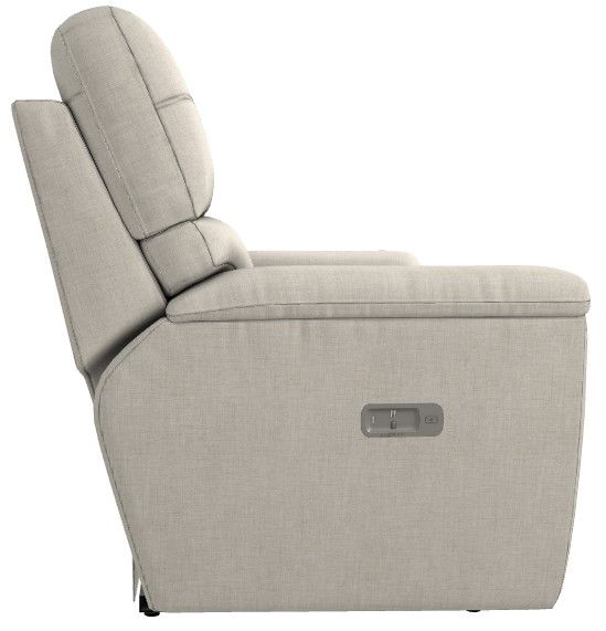 La-Z-Boy® Ava Ivory Power Reclining Loveseat with Headrest-2