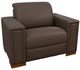 La-Z-Boy® Armitage Cognac Leather Power Reclining Chair and a Half with Headrest-0