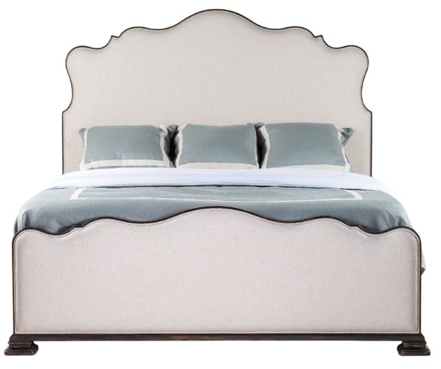 Hooker® Furniture Charleston Chateau Linen California King Upholstered Panel Bed-2