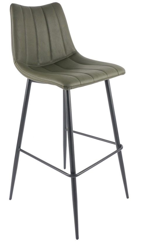 Moe's Home Collection Alibi 2-Piece Green Barstool Set-2
