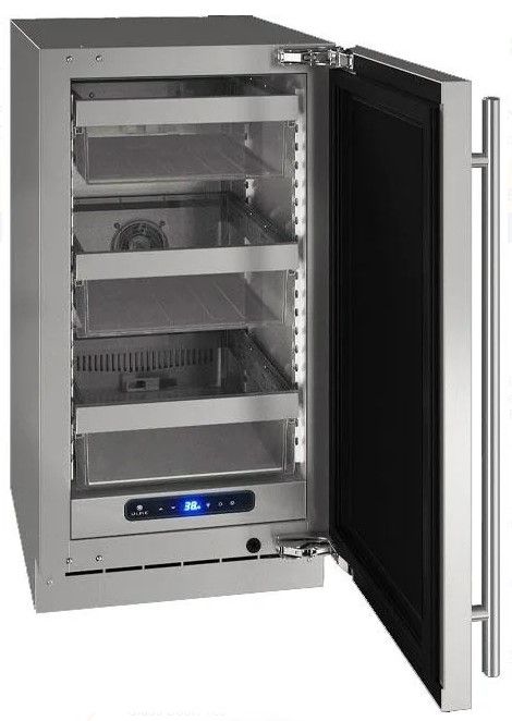 U-Line® 18" Stainless Steel Panel Ready Undercounter Refrigerator-2