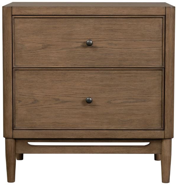 Flexsteel® Verona Medium Brown Oak Nightstand-1