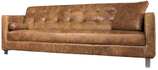 Fornirama 711 Brown Sofa-0