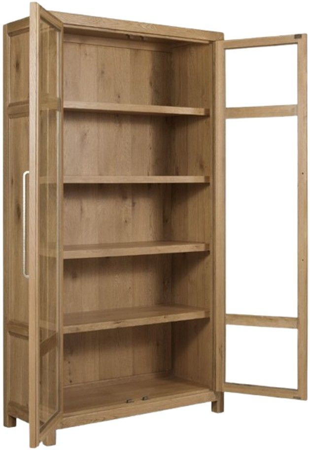 Hooker® Furniture Driftwood Buckboard Display Cabinet-2