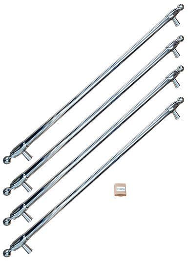 Bertazzoni 36" Stainless Steel Kit Handle Kit 