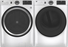 Ensemble de buanderie à chargement frontal GE® - Blanc