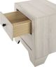Crown Mark Atticus White Nighstand-2