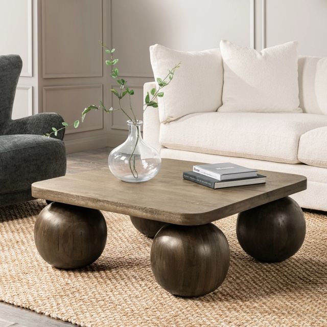 Classic Home Delyla Pecan Brown Coffee Table-1