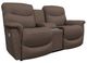 La-Z-Boy® James Mocha Power Reclining Loveseat with Console, Headrest, and Lumbar-0
