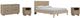 Signature Design by Ashley® Oliah 4-Piece Natural Queen Panel Platform Bed Set-0