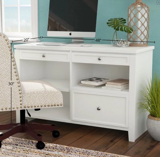 Parker House® Boca Cottage White 48" Credenza-2
