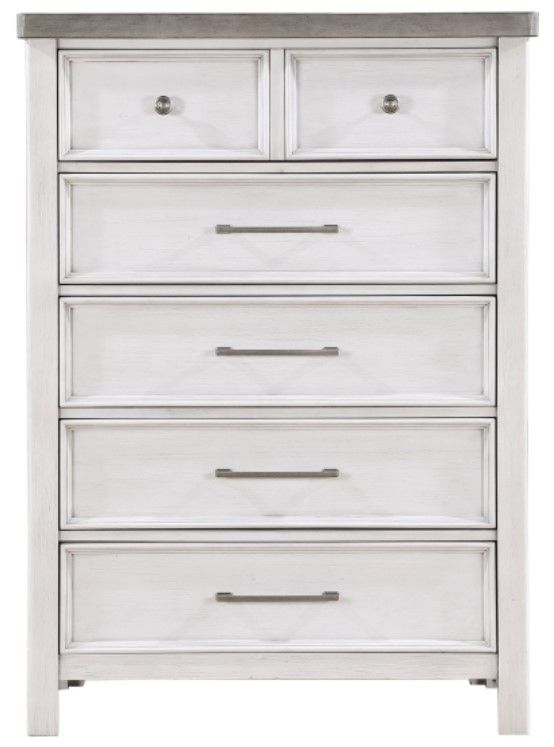 Homelegance® Ambrose Antique Gray/Antique White Chest-2