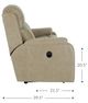 La-Z-Boy® Dorian Camel Reclining Sofa-5