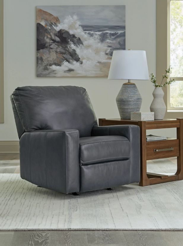 Signature Design by Ashley® Bolsena Admiral Manual Rocker Recliner-2