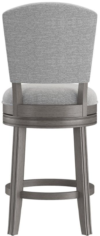 HH2 Home Santa Clara II Ash Gray Counter Stool-4