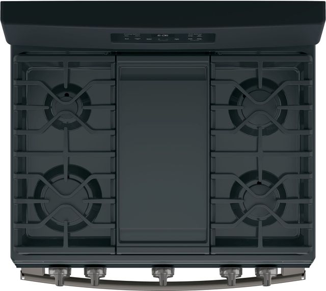 GE® 30" Black Slate Free Standing Gas Range-2