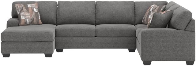 Signature Design by Ashley® Seyler Lane 3-Piece Graystone Left-Arm Facing Sectional with Chaise-1