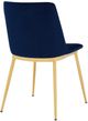Armen Living Messina 2-Piece Blue Dining Chairs-2