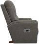 La-Z-Boy® Cassian Charcoal Power Rocking Recliner with Headrest and Lumbar-3