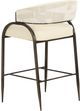 TOV Furniture Tatum Black/Cream Jacquard Counter Stool-4