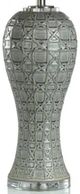 Stylecraft Grey Whisper/White Table Lamp-2