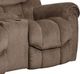 HomeStretch Del Mar Taupe Power Reclining Loveseat with Console-2
