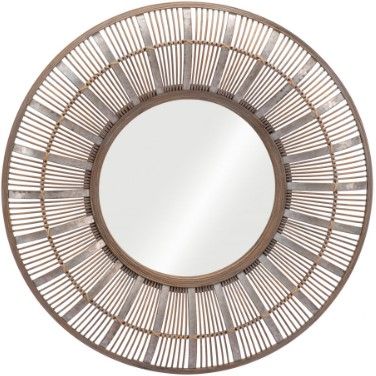 Zuo® Modern Toto Antique Gold Mirror-1