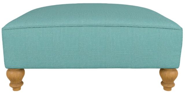 Best® Home Furnishings Customizable Erin & Ben Co. Renelle Cocktail Ottoman with Honey Birch Legs-1