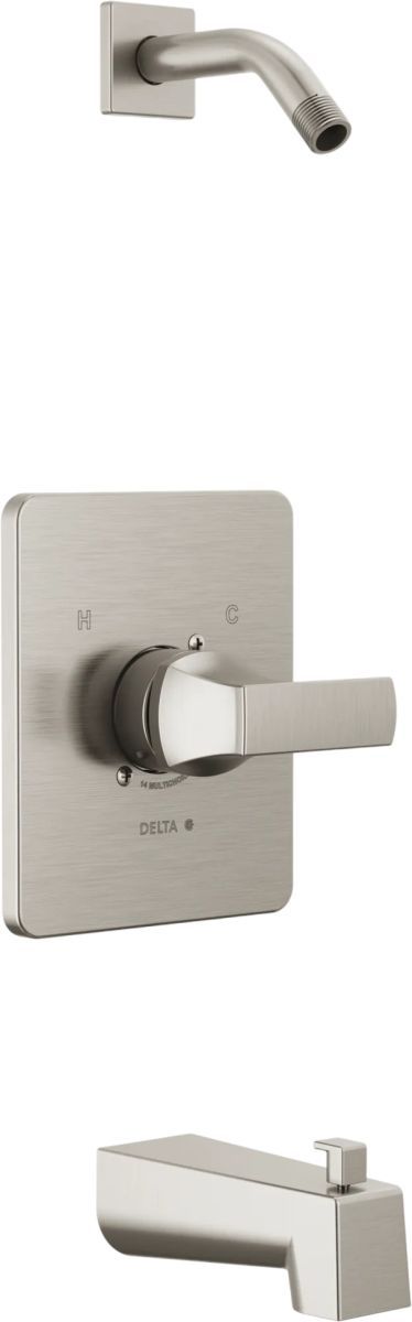 Delta Velum™ Monitor® 14 Series Stainless Tub and Shower Trim - Less Head-0