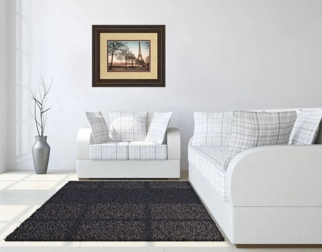 Classy Art Remembering Paris by Assaf Frank Brown Framed Wall Art-2