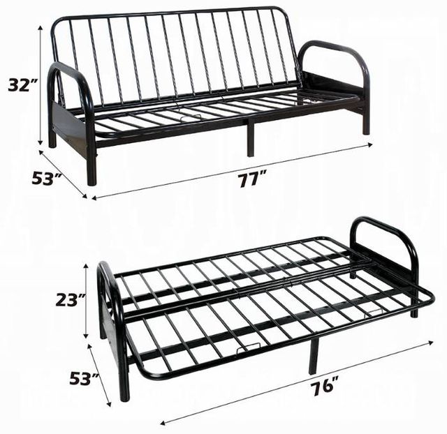 ACME Furniture Alfonso Black Adjustable Sofa Frame-2