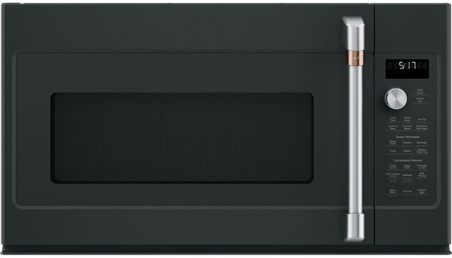 Cafe 30" Matte Black 1.7 cu. ft. Over the Range Microwave