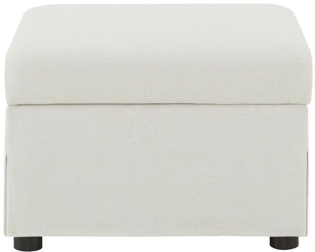 Coaster® Winter Beige Lift Top Storage Ottoman-1