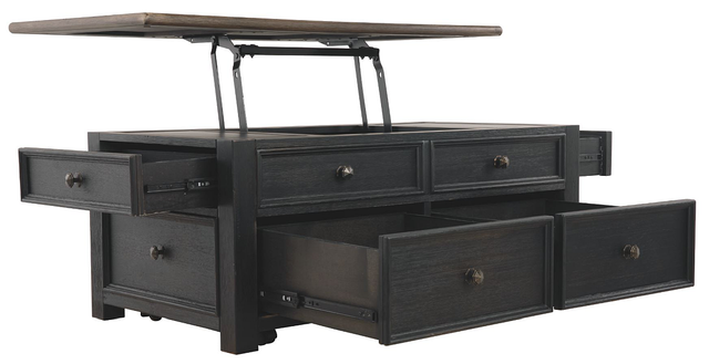 Signature Design by Ashley® Tyler Creek Grayish Brown/Black Coffee Table -1